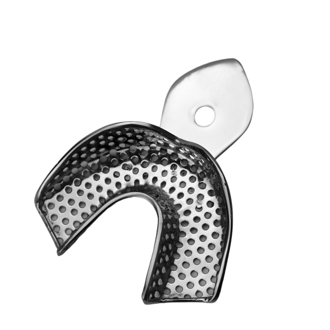 6666-001 Perforated Impression Tray, Lower Jaw, Extra Small - Image 1