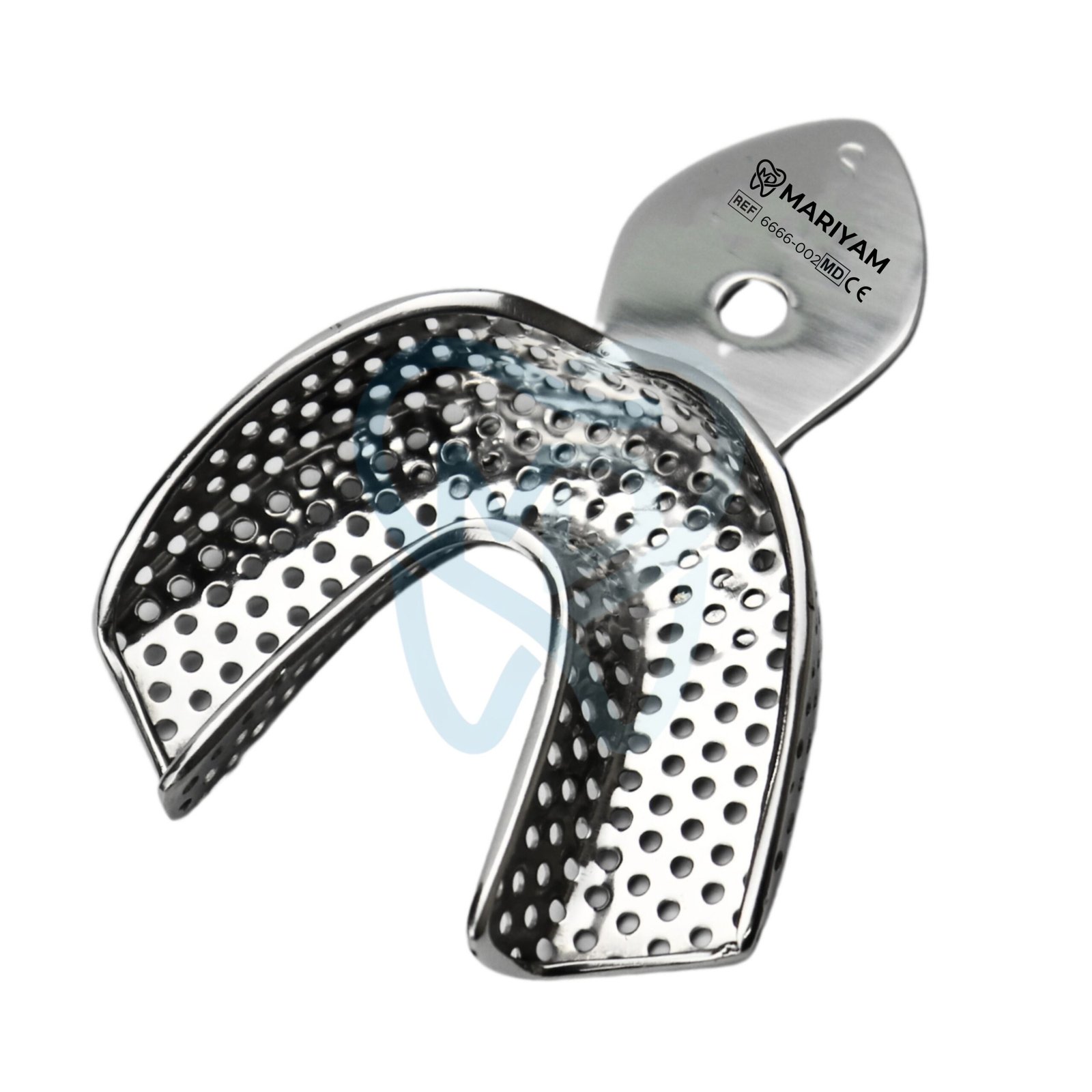 6666-002 Perforated Impression Tray, Lower Jaw, Small - Image 1