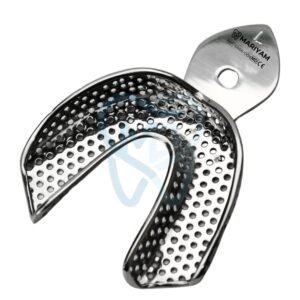 Perforated Impression Tray, Lower Jaw, Large
