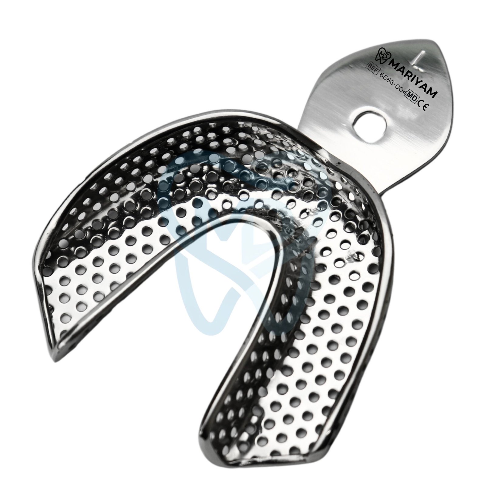 6666-004 Perforated Impression Tray, Lower Jaw, Large - Image 1