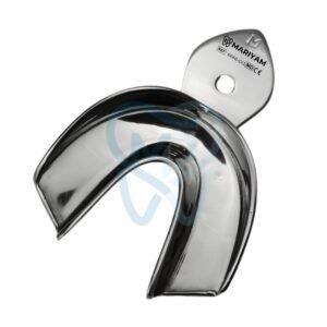 Non-Perforated Impression Tray, Lower Jaw, Medium