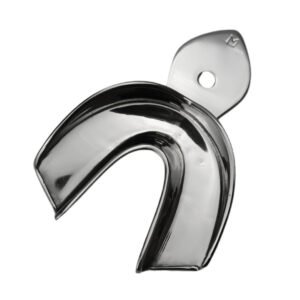 Non-Perforated Impression Tray, Lower Jaw, Medium