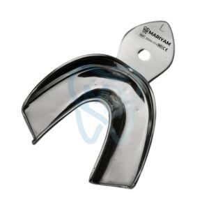 Non-Perforated Impression Tray, Lower Jaw, Large