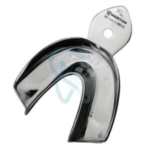 Non-Perforated Impression Tray, Lower Jaw, Extra Large