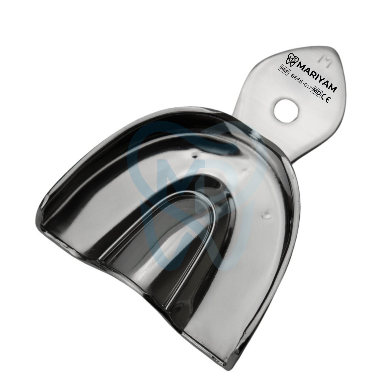 6666-017 Non-Perforated Impression Tray, Upper Jaw, Small - Image 1
