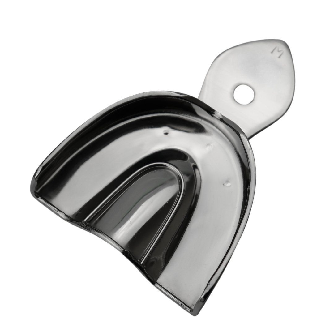 6666-018 Non-Perforated Impression Tray, Upper Jaw, Medium - Image 1