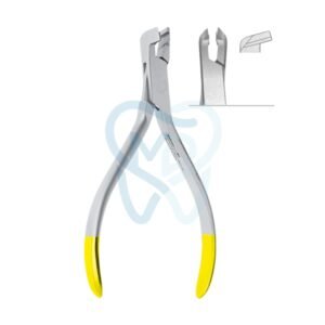 Distal End Cutter with safety hold, ◯ Ø 0.35mm / .014”, ▢  0.55x0.64mm / .021”x.025, 12.5cm, TC