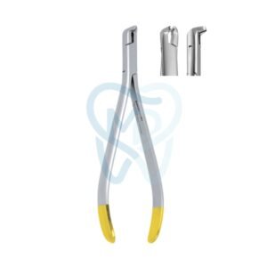 Distal End Cutter with safety hold,  ◯ Ø 0.35mm / .014”, ▢  0.55x0.64mm / .021”x.025, 13cm, TC
