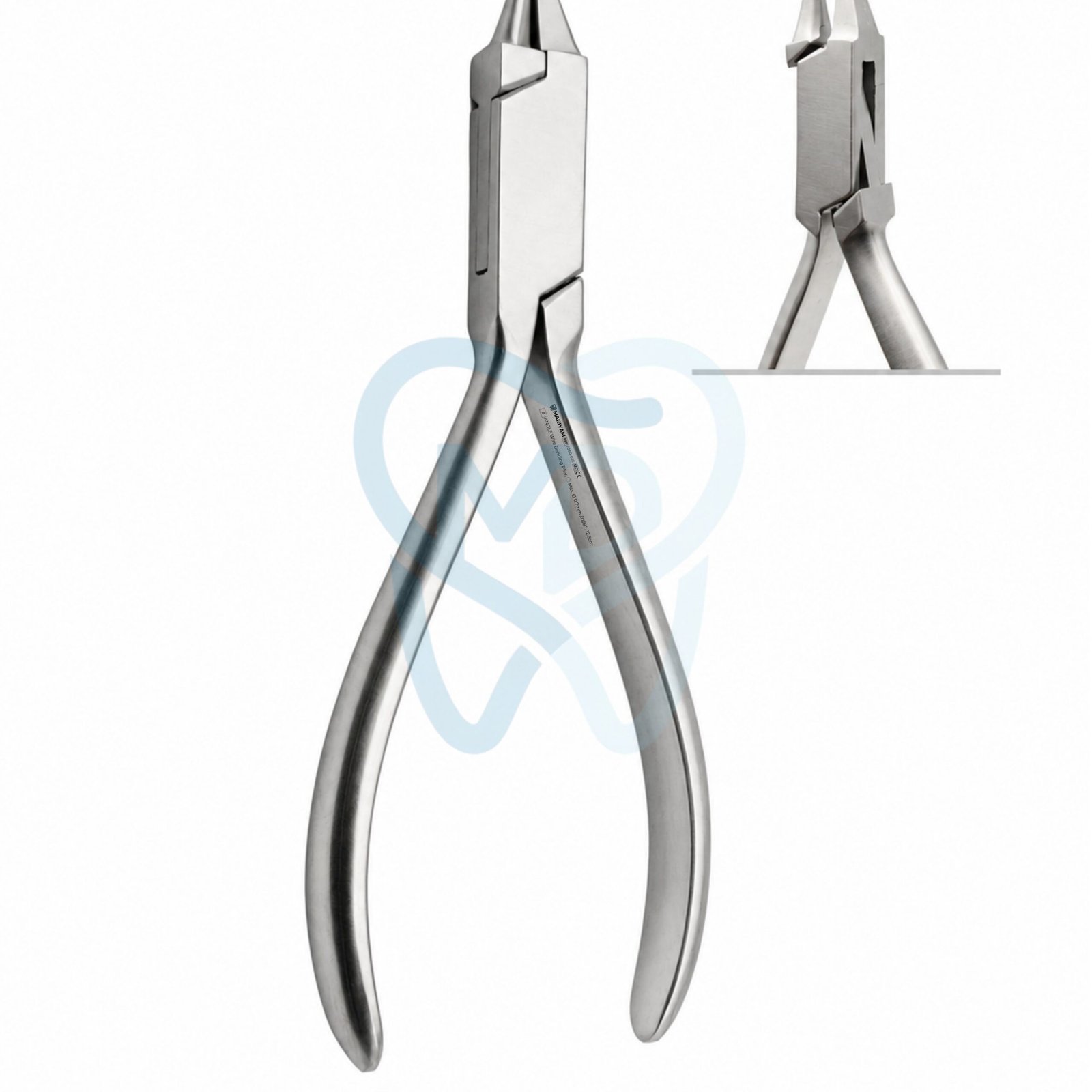 7060-035 ANGLE Wire Bending Plier, ◯ Max. Ø 0.7mm /.028” , 12.5cm - Image 1