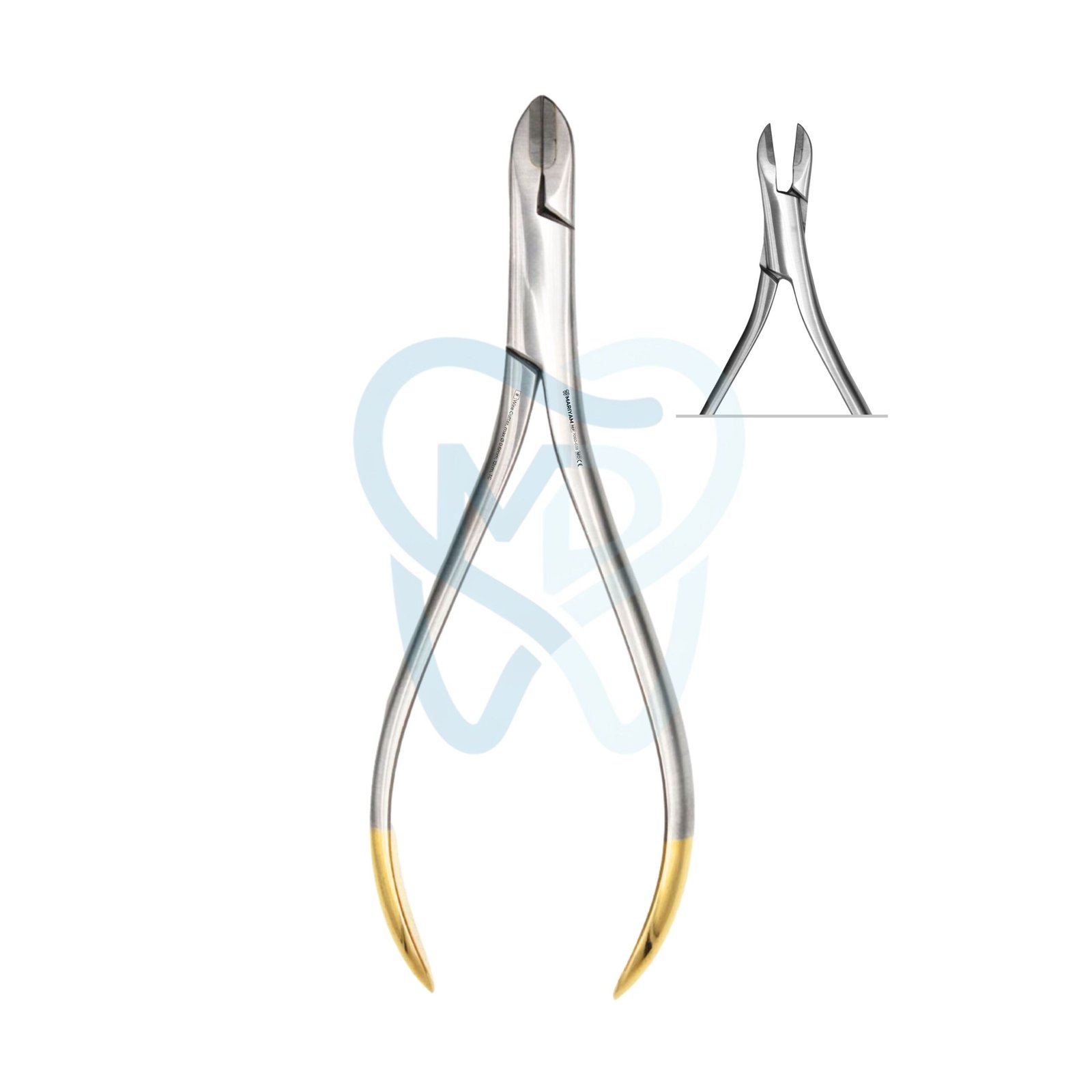 7060-038 Wire Cutter, max Ø 0.6mm, 12cm, TC - Image 1