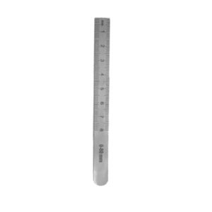 Measuring ruler, 0-80mm