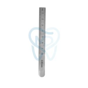 Measuring ruler, 0-80mm