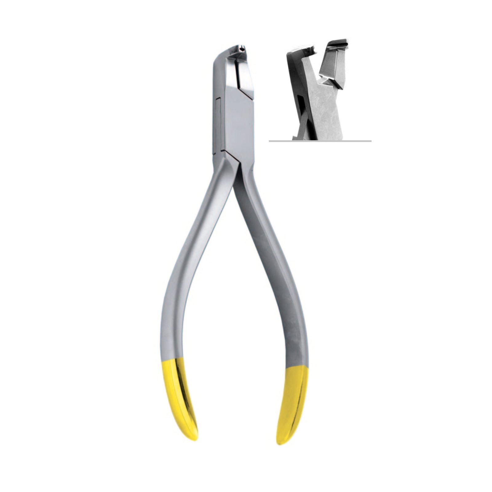 7060-058 Flush Cutter, ▢ 0.55x0.64mm / .021x.025” ,◯ 0,4mm / .016”,13cm,TC - Image 1