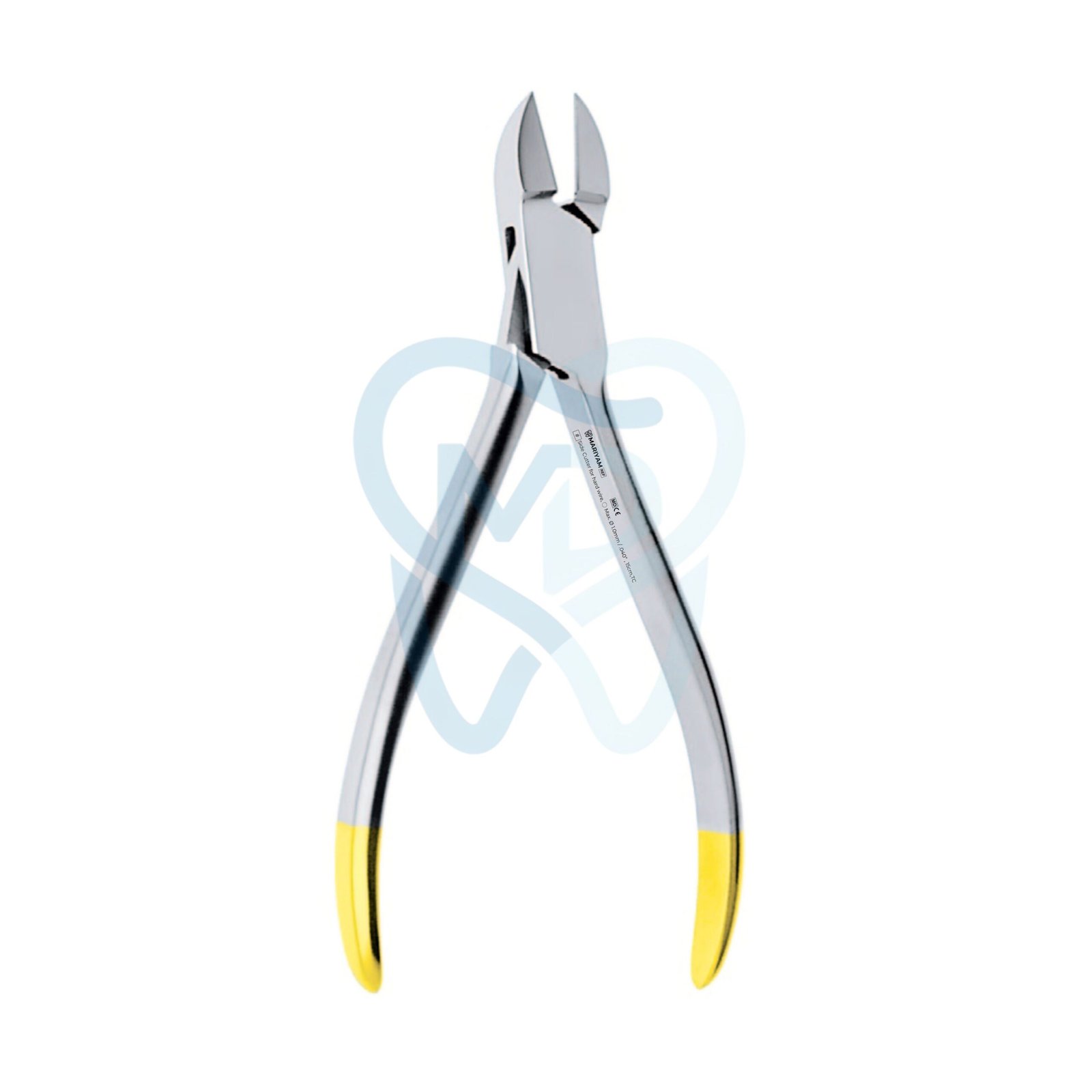 7060-066 Side Cutter for hard wire, ◯ Max. Ø 1.0mm / .040” , 15cm,TC - Image 1