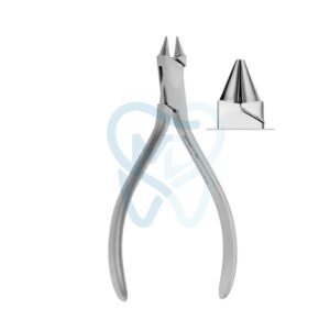 ANGLE Wire Bending Plier, round, ◯ Max. Ø 0.7mm /.028” , 12.5cm