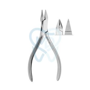Wire Bending Plier with grooves, ◯ Max. Ø 0.7mm /.028”, 13.5cm