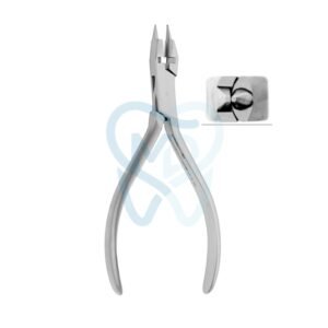Lightwire Bird Beak Plier with Cutter, ◯ Max. Ø 0.6mm / .024”  , 13.5cm