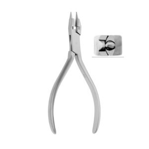 Lightwire Bird Beak Plier with Cutter, ◯ Max. Ø 0.6mm / .024”  , 13.5cm