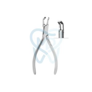 Bracket Removing Plier angled 45°,13.5cm
