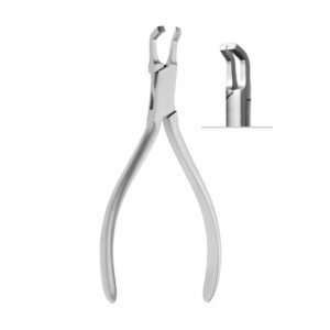 Bracket Removing Plier angled 45°,13.5cm