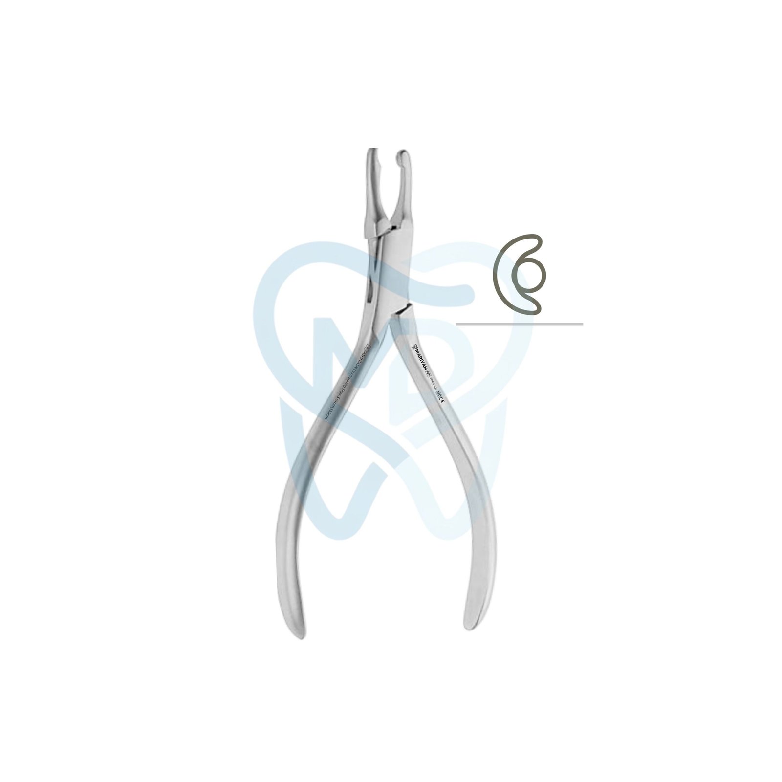 7060-101 JOHNSON Contouring Plier,3.0mm,13.5cm - Image 1