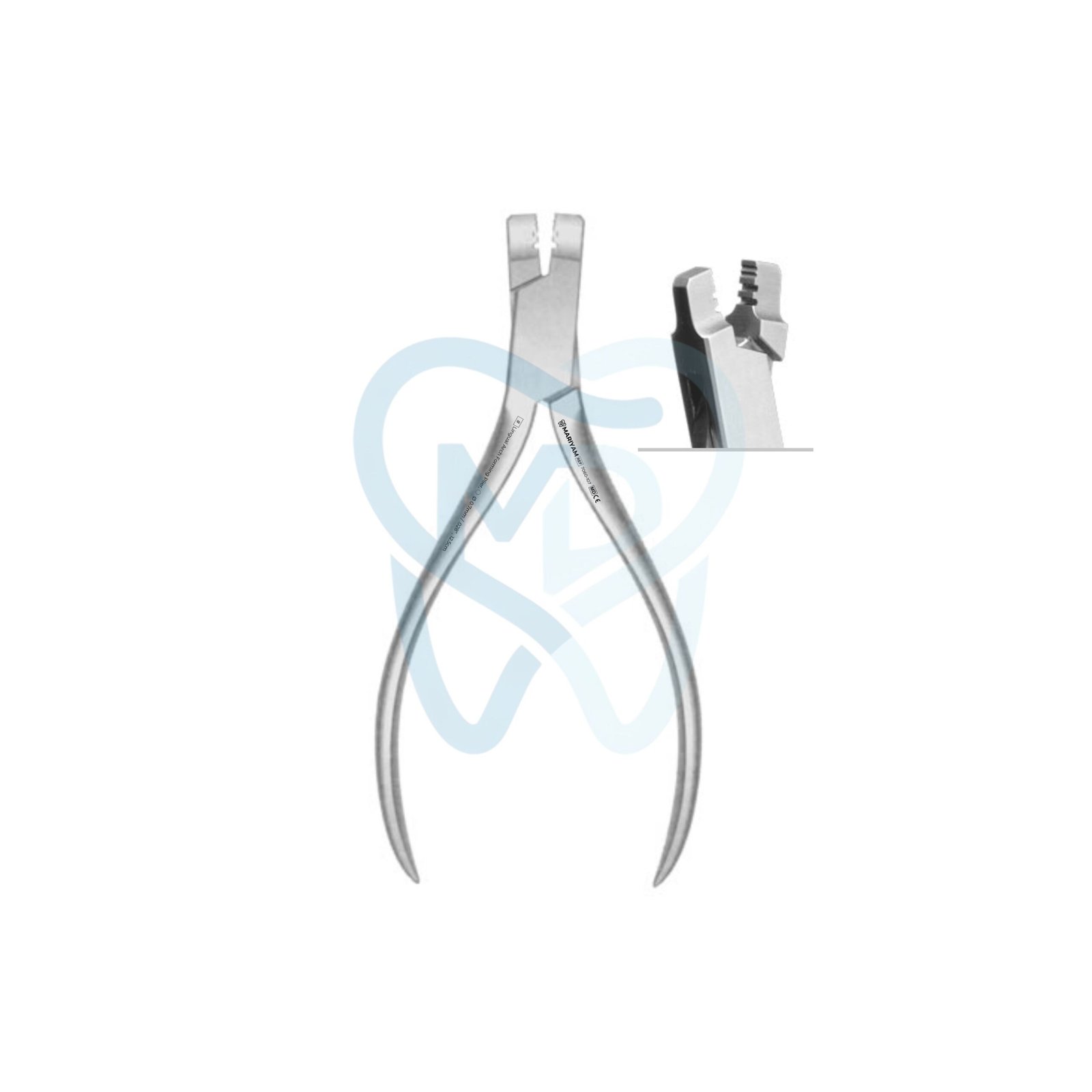 7060-107 Lingual Arch Forming Plier, ◯ Ø 0.7mm / .028” , 12.5cm - Image 1