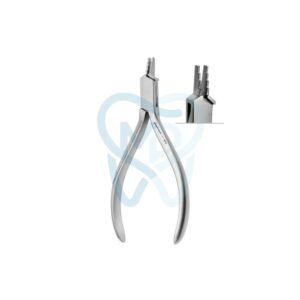 NANCE step loop bending plier steps of 3, 4, 5 and 6mm enable exact and even bending,13cm