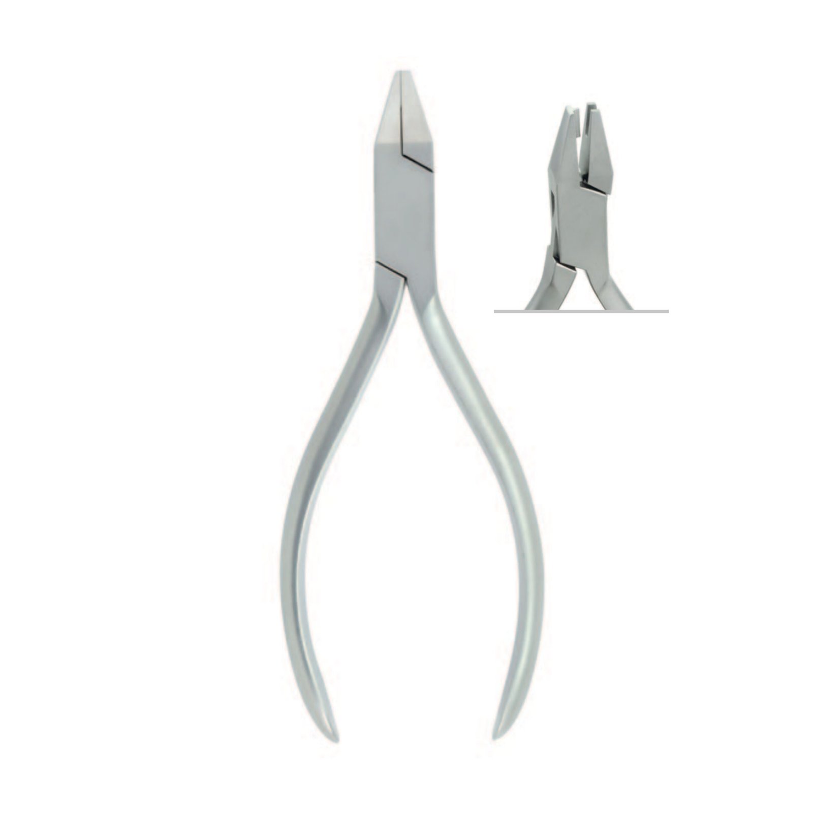 7060-112 V-Step Plier places V-bends in arch wires,for wire up to .021 x .025" , 13cm - Image 1