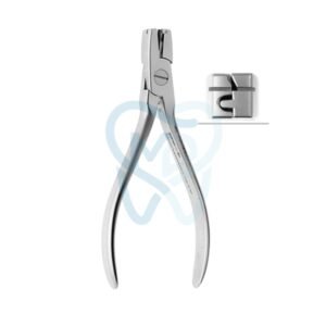 ADAMS-NANCE Clasp Bending Plier for Adams Claps, ◯  Ø 0.7mm / .028” , 15.5cm