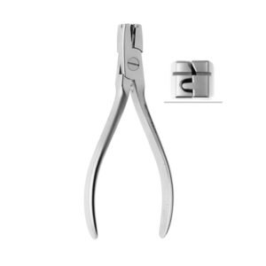 ADAMS-NANCE Clasp Bending Plier for Adams Claps, ◯  Ø 0.7mm / .028” , 15.5cm