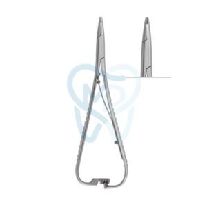 MATHIEU Ligature Forceps 5.0mm serration length,14cm