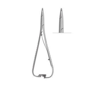 MATHIEU Ligature Forceps 5.0mm serration length,14cm