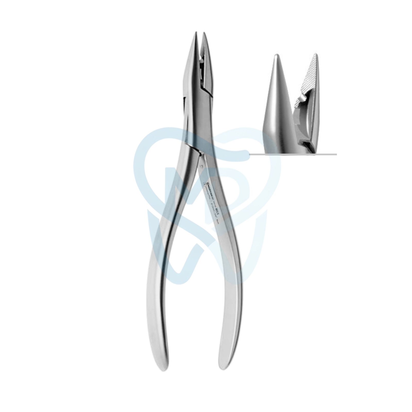 7060-125 Universal Plier, ◯ Ø 1.0mm / .040” , 16cm - Image 1