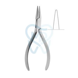 Flat Nose Plier both sides smooth,14cm