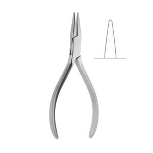 Flat Nose Plier both sides smooth,14cm