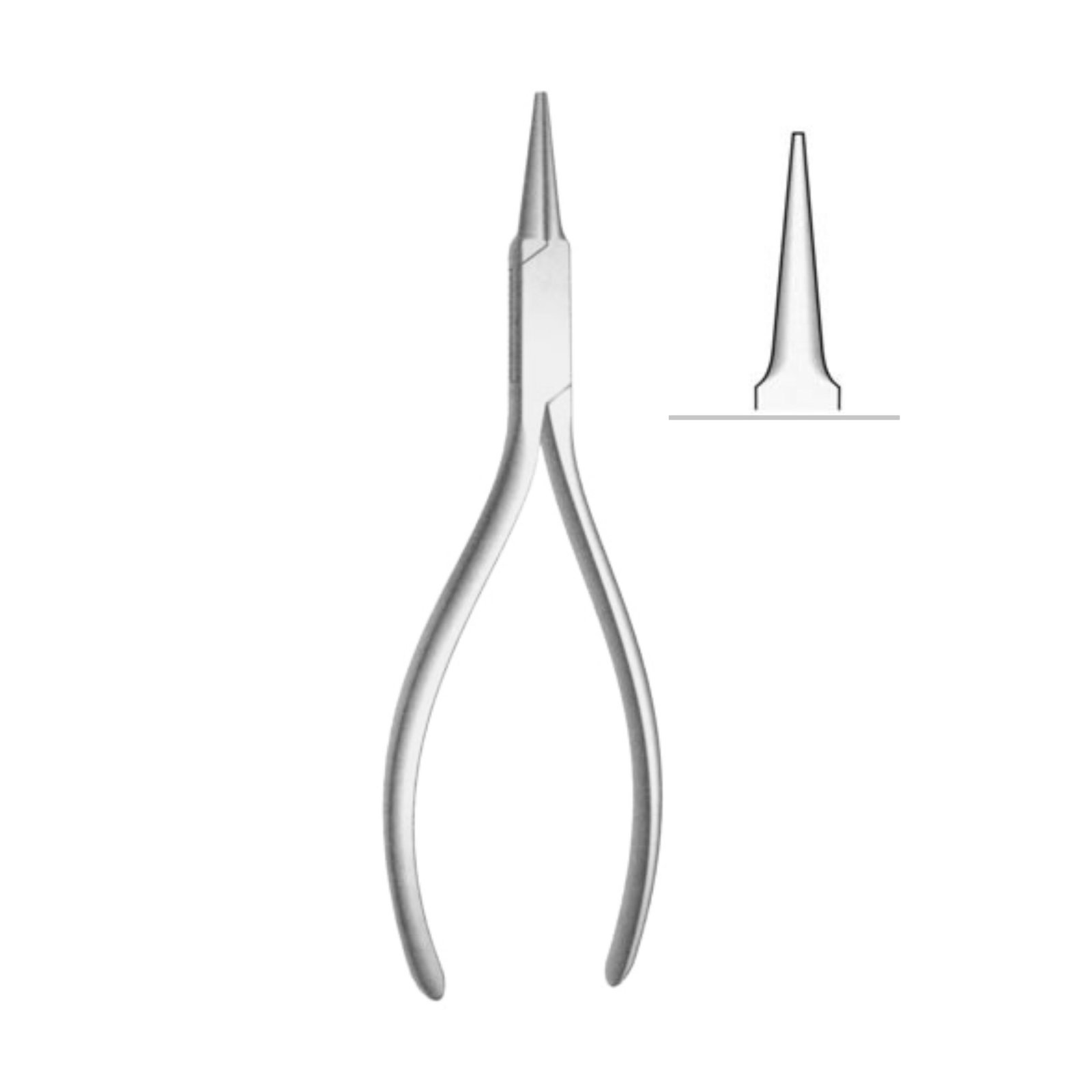 7060-130 LANGENBECK Round Plier,14cm - Image 1