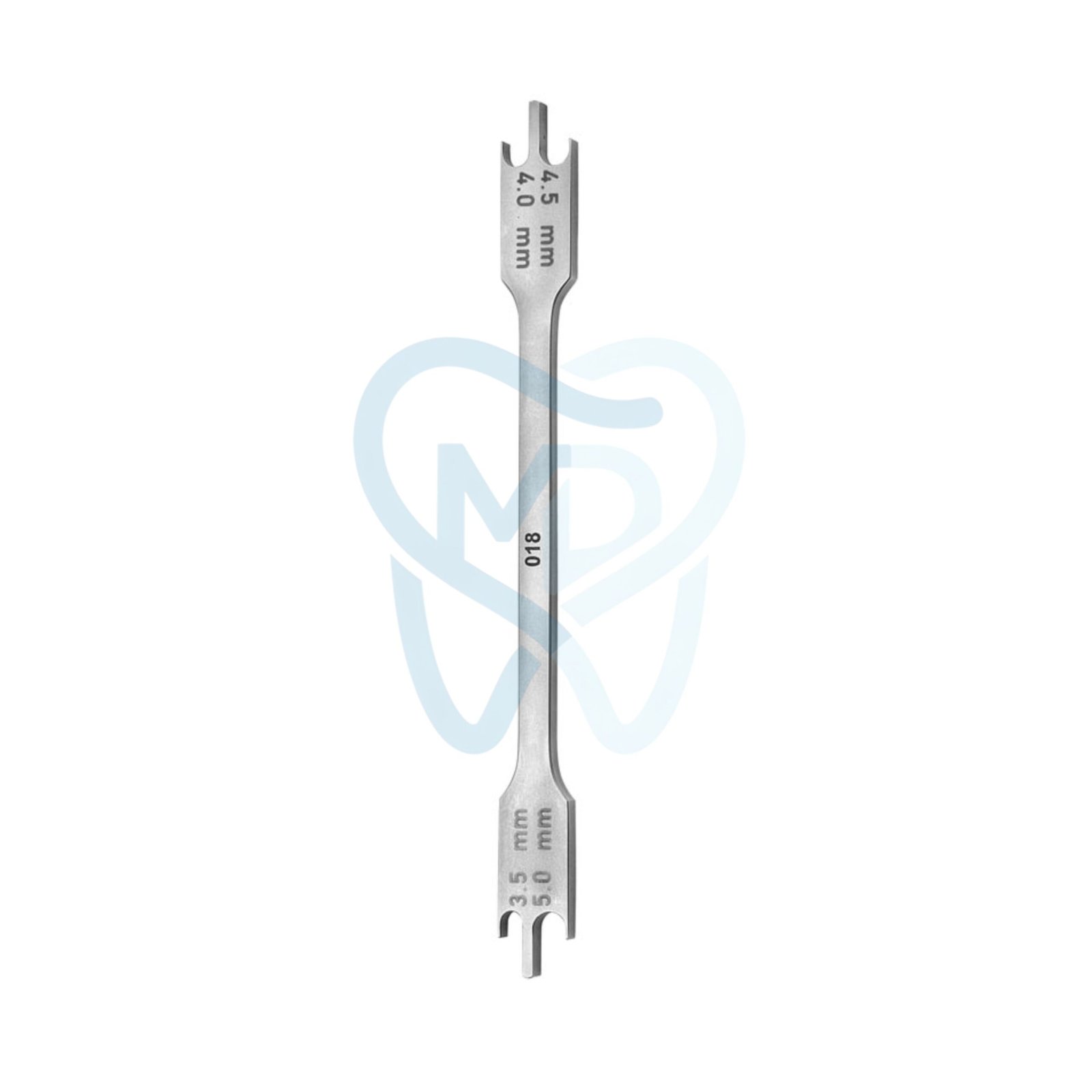 7060-136 BRACKET POSITIONING GAUGE for .018 slot brackets - Image 1