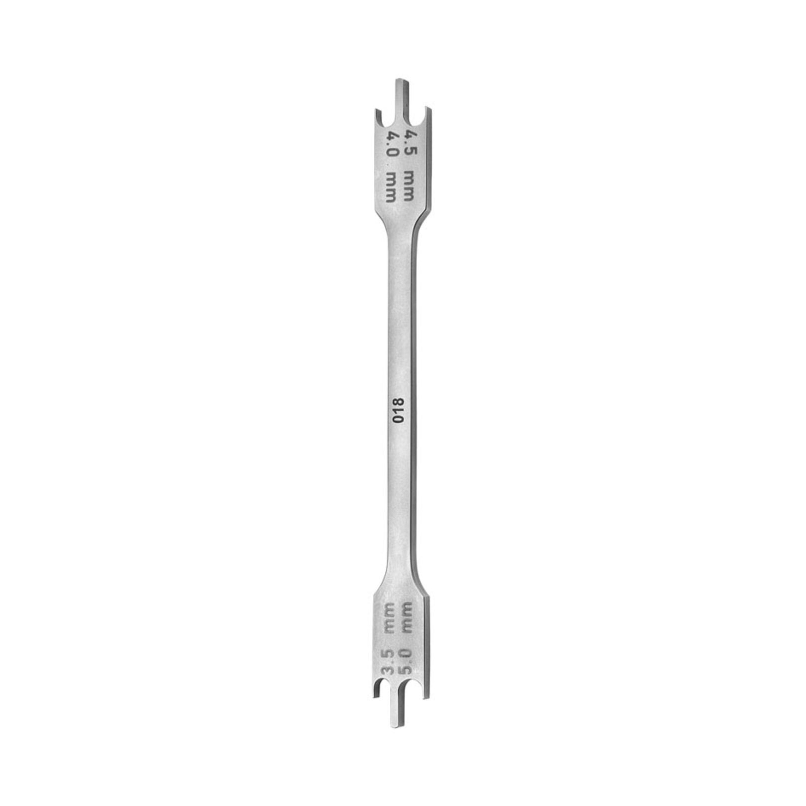 7060-136 BRACKET POSITIONING GAUGE for .018 slot brackets - Image 1