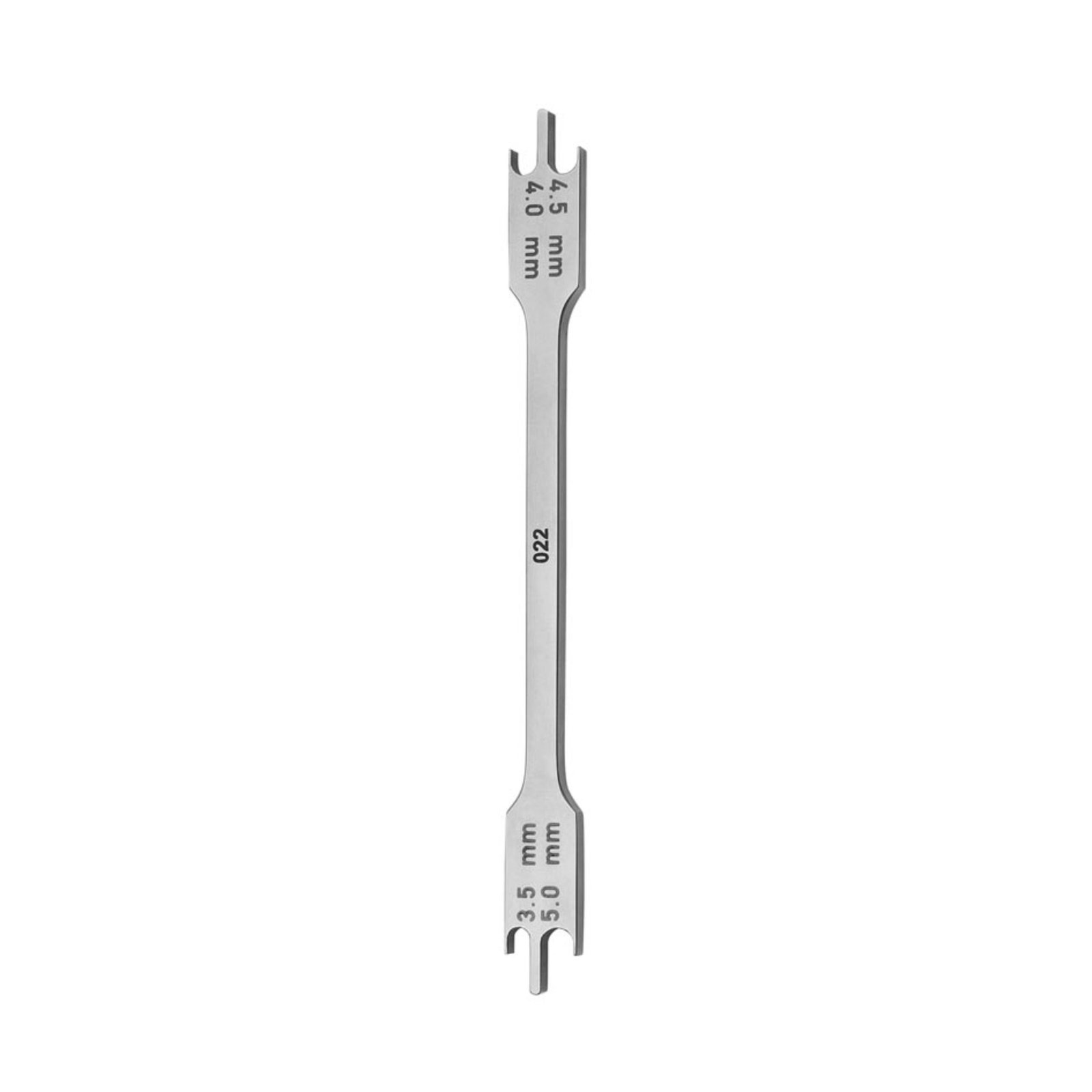 7060-137 BRACKET POSITIONING GAUGE for .022 slot brackets - Image 1