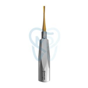Luxating Elevator Gold, Curved, 4mm