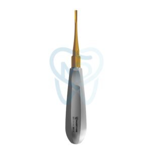 Luxating Elevator Gold,  Curved, 3mm