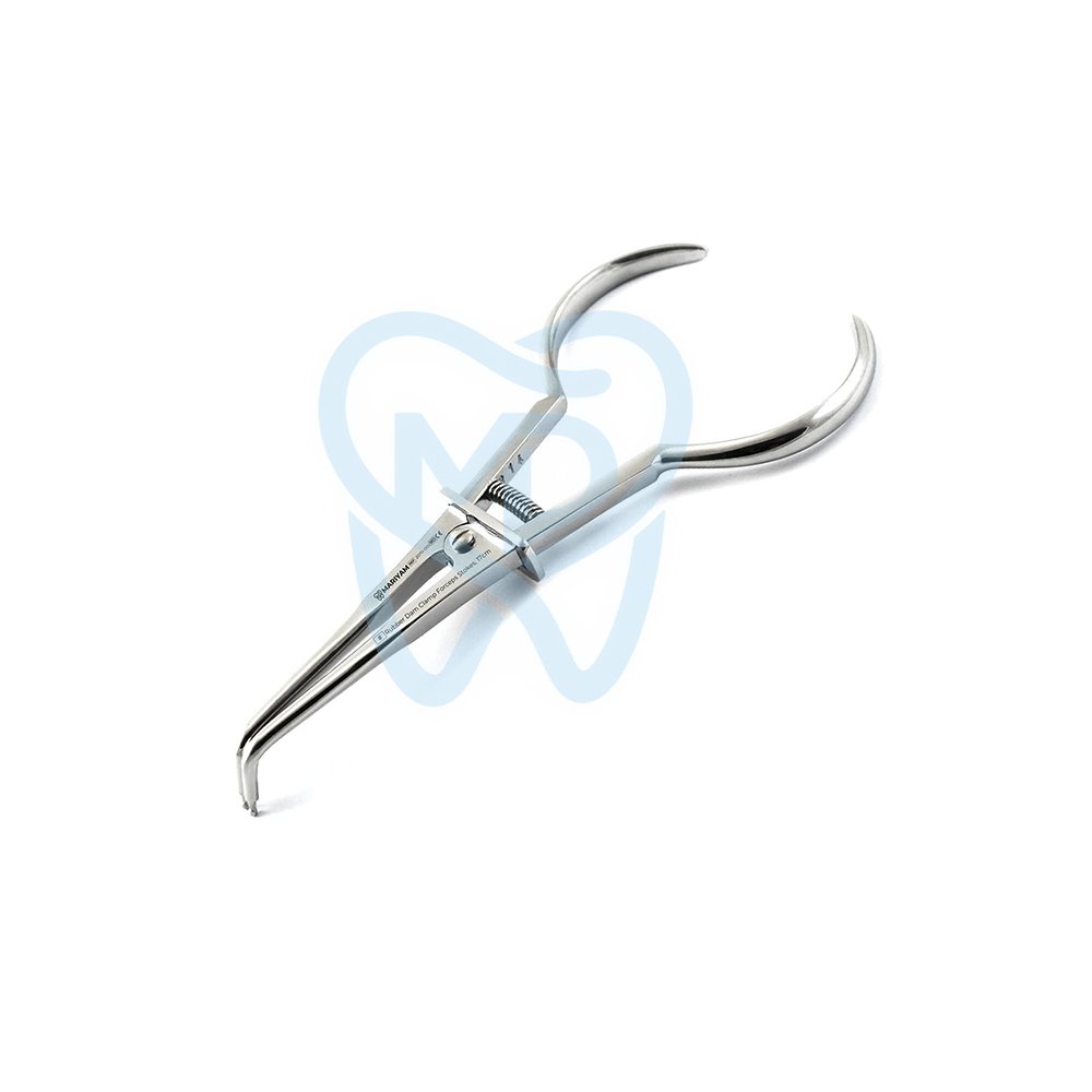 2070-002 p Rubber Dam Clamp Forceps Stokes, 17cm - Image 1