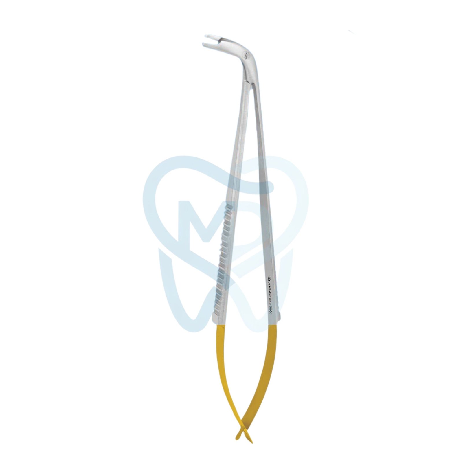 2070-011 Needle Holder Plier, Barraquer, 15cm, TC - Image 1