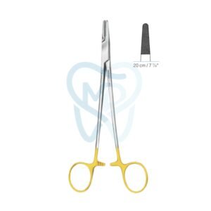 Mayo-Hegar Needle Holder, Straight, 20cm, TC