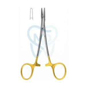 Webster Needle Holder, Straight, Mini Profile Jaw, 13cm, TC