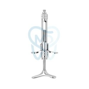 Cylinder Cartridge Syringe, 1.8 ml, Chrome-plated, with Metric Thread, with aspiration