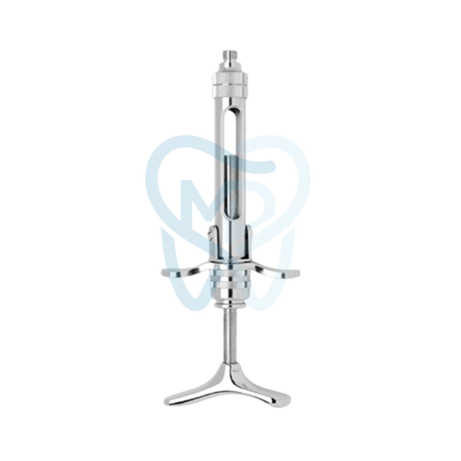 3090-004 Cylinder Cartridge Syringe, 1.8 ml, Chrome-plated, with Metric Thread, with aspiration - Image 1