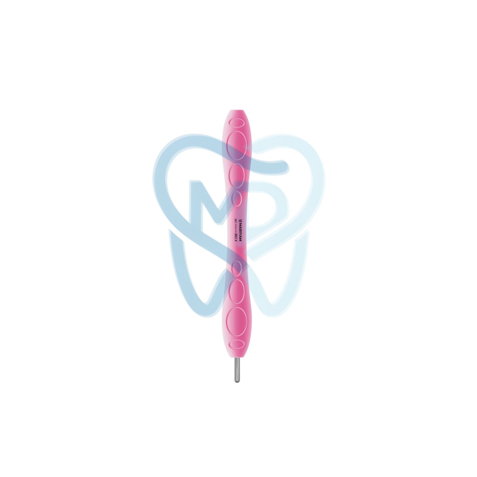 4039-STL Mirror handle, Pink - Image 1