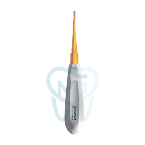 Luxating Elevator Gold,  Curved, 3mm