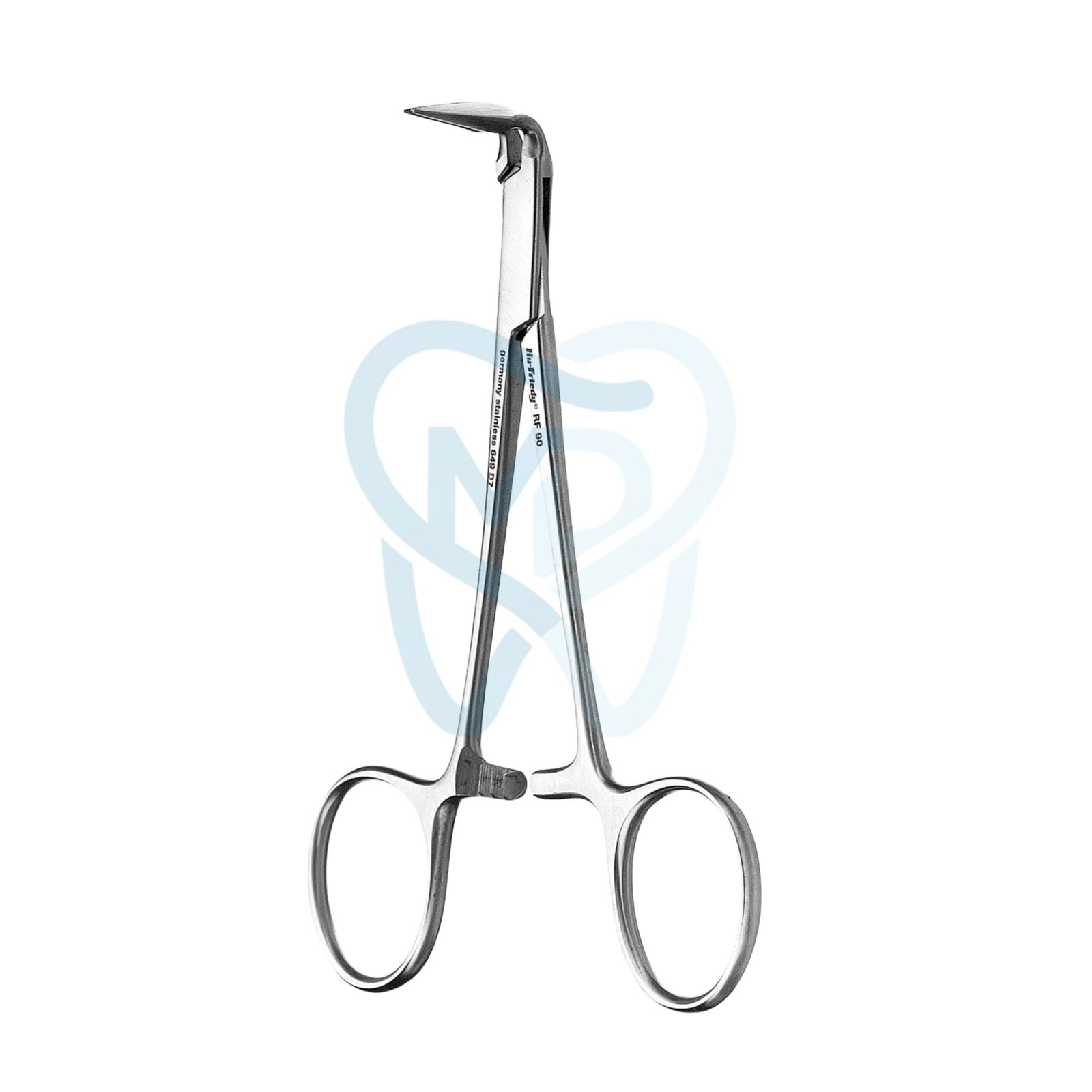 7040-004 Steiglitz Endo File Forceps, 90°, 14cm - Image 1